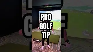 Pro Golf Tip!!! #golf #golftip #indoorgolf #shorts