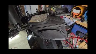 Installing a Viking Seeker Tank Bag on a Harley Davidson Pan America