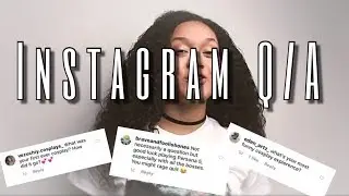 Instagram Questions (Q/A || PT. ONE)