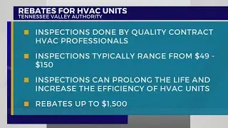 TVA offering $50 rebate for HVAC system inspection