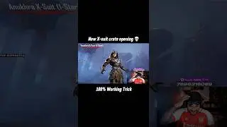 Anukhra X-Suit Crate Opening Trick 🔥 #Bgmi #crateopening #luckiestcrateopening #ipreeet #xsuit