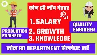 Quality Engineer vs Production engineer salary and growth