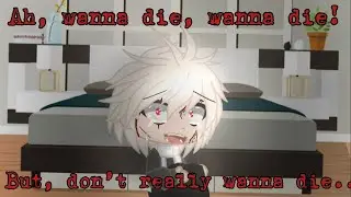 I wanna die!//meme//sad bakugou