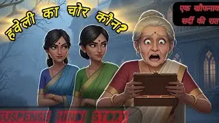 सास, बहू और आधी रात का साया | Suspense Hindi Story | Hindi Kahani #stories #moralstory#animation 