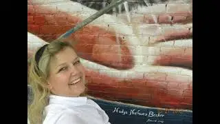 Mural que pintei com Ed Trask