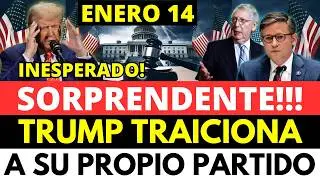 SORPRENDENTE!!! TRUMP TRAICIONA A SU PROPIO PARTIDO