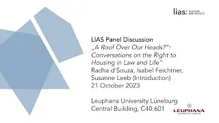 LIAS Panel Discussion Radha d'Souza, Isabel Feichtner