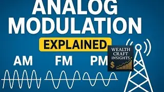 🎬 YouTube TitleAnalog Modulation Explained | AM, FM, PM | Basics of Telecommunications