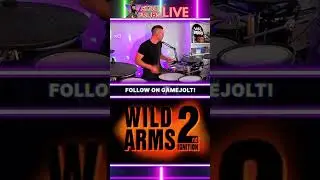 Wild Arms 2 Opening | #WiseDrumsLIVE #WildArms2 #WildArms #VideoGames #Ps1 #gaming #shorts