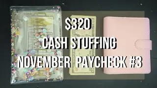 NOVEMBER 2021 CASH STUFFING + SINKING FUND | NOV PAYCHECK #3 | LOW INCOME | BLESSED LEGACY STUDIO