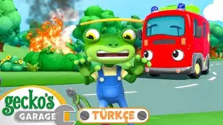 İtfaiye Fiona’nın Süper Sireni 🚒 | 🐸 Gecko'nun Garajı - Çocuklar için Kamyonlar