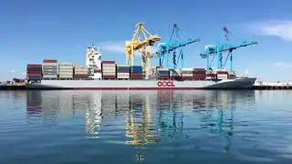 Shipspotting on the Water - Falcon Triumph & OOCL Norfolk
