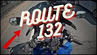 RIDE SUR LA ROUTE 132  AU QU&Eacute;BEC  #honda  #motovlog #travel #fyp