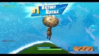 Fortnite Sledgehammer Launch Pad Victory Royale!  Battle Royale Solo!