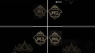 Mlbb M1 M2 M3 M4 All Skin #mlbb #shorts #subscribe
