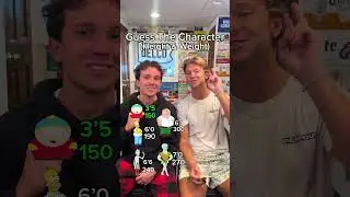 Match The Characters Height & Weight  #shorts #short #Just 4 Brothers