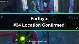 Fortnite Season 9 - How to Find Fortbyte #34 Location