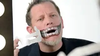 How to Apply BIG MOUTH Temporary Tattoos From Tinsley Transfers: CHOMPERS Application