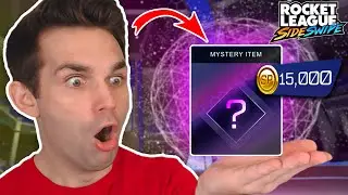 MY FIRST *LUCKY* MYSTERY ITEM CRATE OPENING! (15,000+ SP Rocket League SideSwipe Crate Opening)