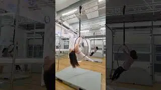 Hoop contemporary dance play routine for beginners