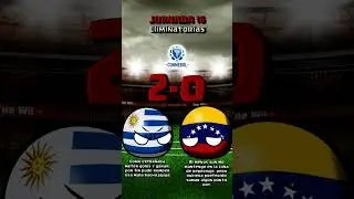 URUGUAY vs VENEZUELA | JORNADA 16 Eliminatorias CONMEBOL  #countryballs