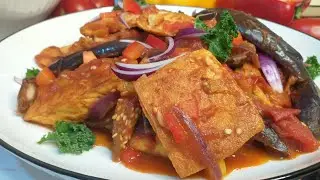 Eggplant Tofu.