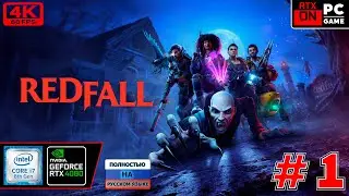 Redfall [4k 60fps] (PC i7 8700/RTX 4080) #1 - Дида охотник на вампиров)