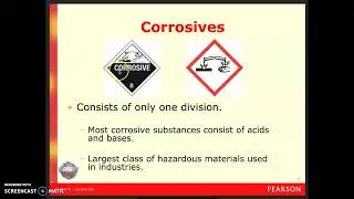Corrosive Materials Lecture #1 - Intro to Corrosive Materials and Acids