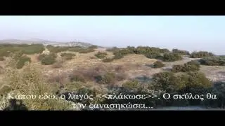 &Kappa;&upsilon;&nu;ή&gamma;&iota; &lambda;&alpha;&gamma;&omicron;ύ &mu;&epsilon; &iota;&chi;&nu;&eta;&lambda;ά&tau;&epsilon;&sigmaf; &Pi;&omicron;&rho;&sigma;&epsilon;&lambda;έ&nu; 9 (Hare hunting with Porcelaine scenthounds 9)