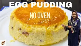 Easy Bread Pudding with Dried Fruits and Nuts | No Oven No Bake | How To Make Bread Pudding