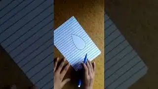 3d water drop drawing.