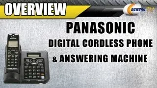 Newegg TV: Panasonic KX-TG6641B 1.9 GHz Digital Cordless Phone Overview