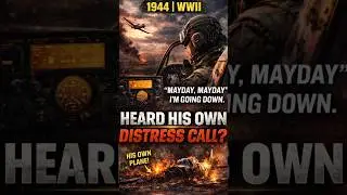 The Pilot Who Heard His Own Distress Call | WWII Air Force Mystery#WWIIAirMystery#trending#shorts