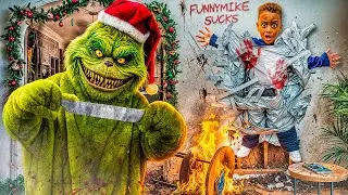 THE GRINCH CAME BACK AND TRAPPED MJ!