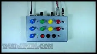 Custom Siren & Delay Combo Box w/ Foot Switch