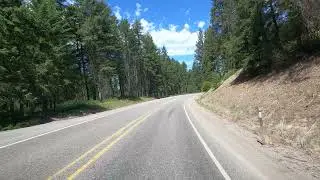 4K Driving from Crystal Falls to Colville, Washington