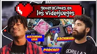 GENERACIÓNES DE CONSOLAS EN LOS VIDEOJUEGOS【POSCAST con Alejandro Liam #1】