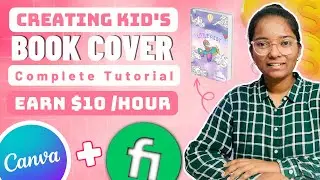 Earn $10/Hour | Create & Sell | Simple Book Covers | Complete Tutorial