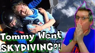 TommyInnit Pushed Tubbo Out Of A Plane Reaction! Tommy Vlogs Get Wild...