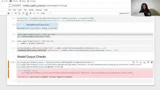 5.4. Test ML model outputs and quality. [CODE PRACTICE]