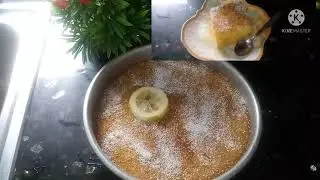 بسبوسة بدون غلوتين بسميد الذرة توجديها في 5 دقائق