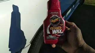 meguiar's liquid cleaner wax giving insane gloss on white paint job