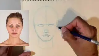 Drawing Faces Female Front
