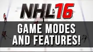 ALL NHL 16 FEATURES LIST + GAMEPLAY INFORMATION and NEWS!