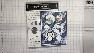 Stampin&rsquo; Up! Penguin Place Birthday Card Tutorial
