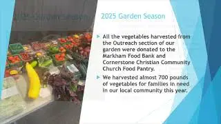 BFO Community Garden Update | 2025