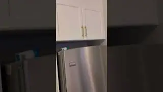 Before and After : White Cabinets With Gold Handles