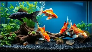 Relaxation Aquarium Ambience | Calm Water & Fish Tank for Stress Relief