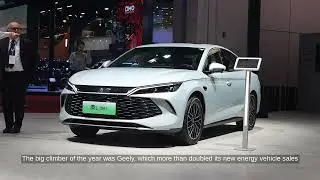 BYD Leads China's NEV Market in 2025, Tesla Ranks 5th