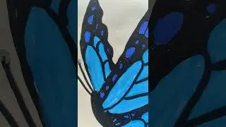 My cousin&rsquo;s lovely butterfly drawing&mdash;soft, simple, and artistic.🦋#chess beat #